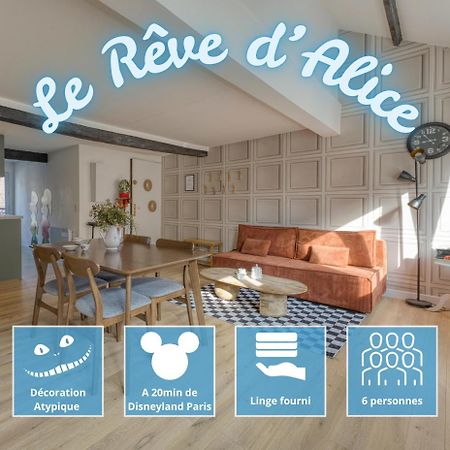 Le Reve D'Alice Meaux Exterior foto